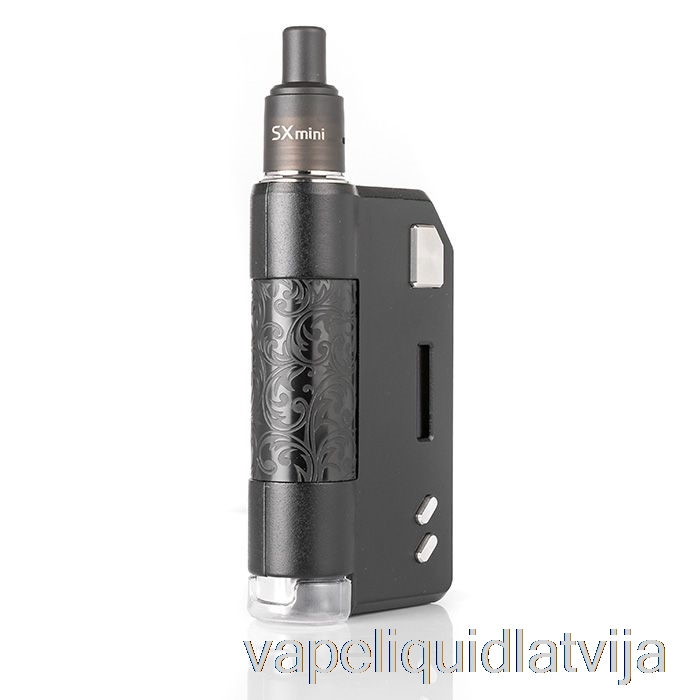 Yihi Sx Auto Squonk 30w Pod System Elegants Melns Vape šķidrums